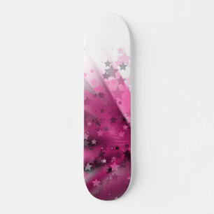 Färgblast i stjärnor Skateboard