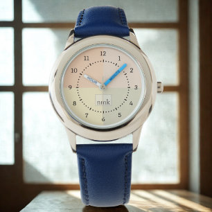 Färgblock Barnklocka - Personlig tidvisning Armbandsur