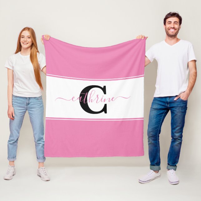 Färgblock för personlig fleecefilt (På plats)