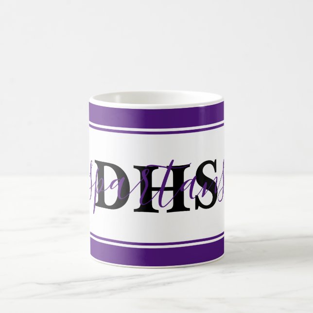 Färgblock för personlig kaffemugg (Center)