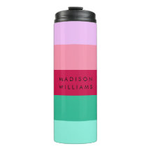 Färgblock Horisontell rand Viva Magenta Vår