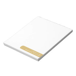 Färgblock Modern Minimalistisk Stilren  Anteckningsblock