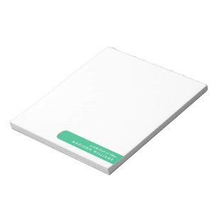 Färgblock Modern Minimalistisk Stylish  Anteckning Anteckningsblock