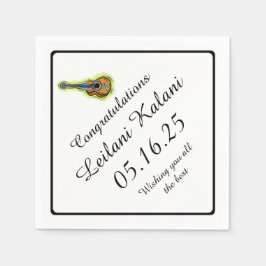 Färgblöjor av papper studenten pappersservett