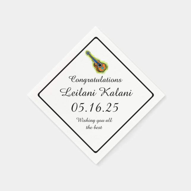 Färgblöjor av papper studenten pappersservett (Hörn)