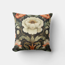 Färgblomma Mönster Kudde