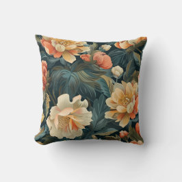 Färgblomma Mönster Kudde