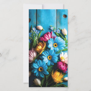 Färgblommor