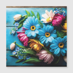Färgblommor