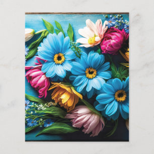 Färgblommor