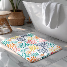 Färgblommor av abstrakt mönster