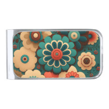 Färgblommor av vintage