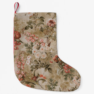 Färgblommor bakgrund. vattenfärg Illustrati Liten Julstrumpa