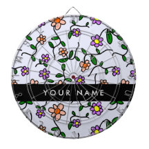 Färgblommor, blå bakgrund, svart