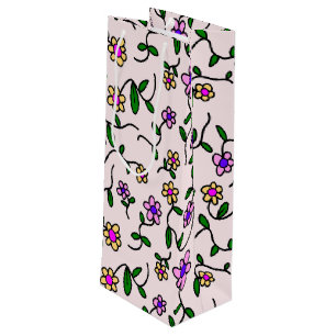 Färgblommor, Blommönster, Greenery, Boho