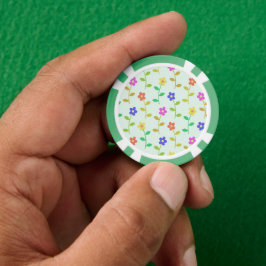 Färgblommor, Blommönster, Greenery, Boho Poker Marker