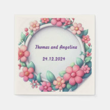 Färgblommor Bröllopscocktail