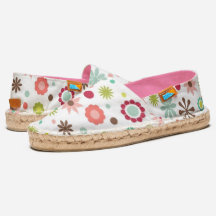 Färgblommor Espadrilles