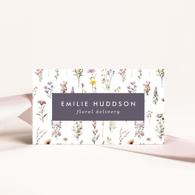 Färgblommor, grönt, blomsterhumle, blomsterhumle visitkort (Skapare uppladdad)