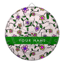 Färgblommor, Rosa, bakgrund, Grönt