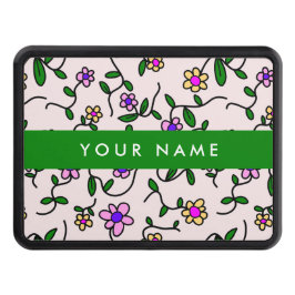 Färgblommor, Rosa, bakgrund, Grönt Dragkroksskydd