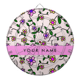 Färgblommor, Rosa, bakgrund, Rosa Darttavla