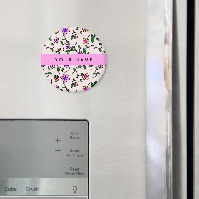 Färgblommor, Rosa, bakgrund, Rosa Magnet (In Situ (Fridge))