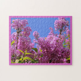[Färgblommor] Rosa Lilac Syringa Pussel