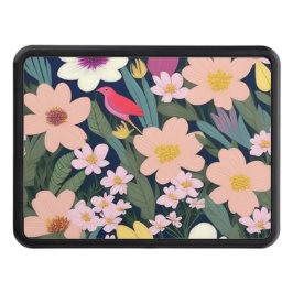 Färgblommor rosa underbar dragkroksskydd