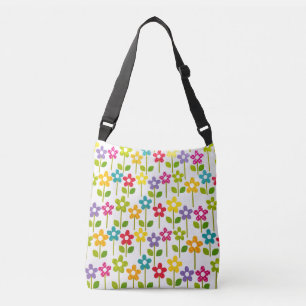 Färgblommor Tote Axelväska