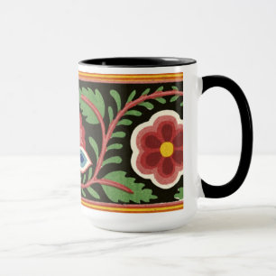 Färgblomning - Mugg