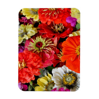 Färgblomstermagnet Magnet