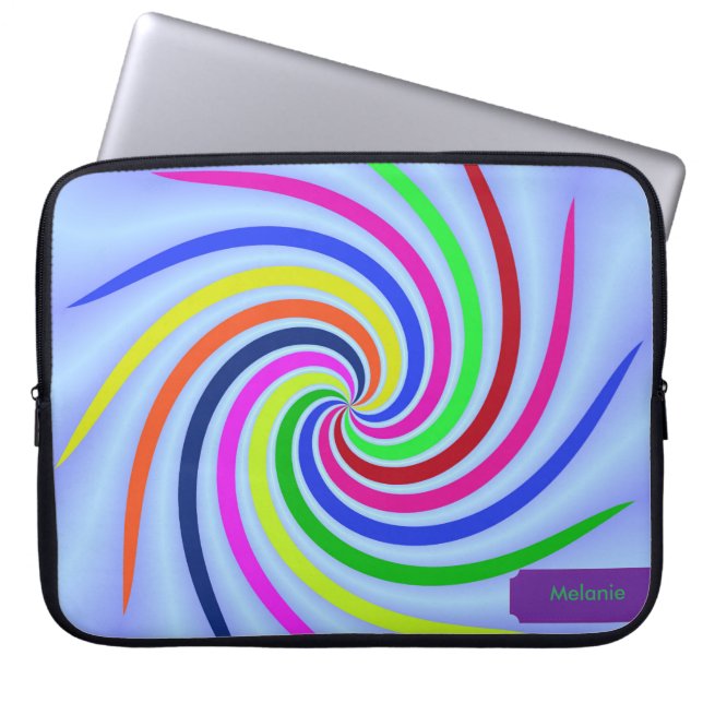 Färgblyerts Laptop sleeve (Framsidan)