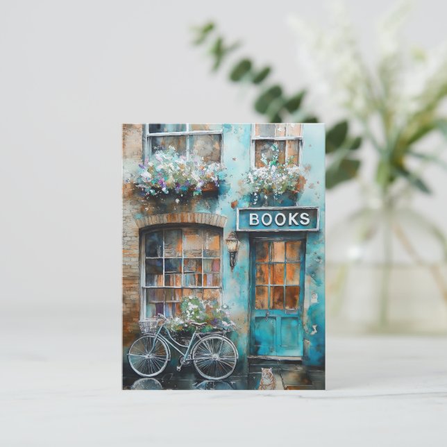 Färgboksmålning för idealisk vattenfärg vykort (Stående Fram)