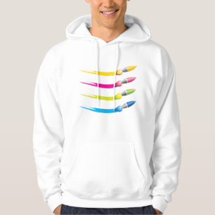 Färgborstar Manar Hoodie