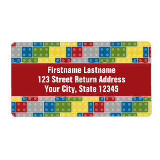 Färgbrickor för Mönster i popkonst för pojkar Fraktsedel