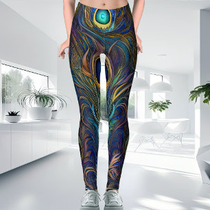 Färgbringande, modern, Stil-unika husdjursuppfödni Leggings