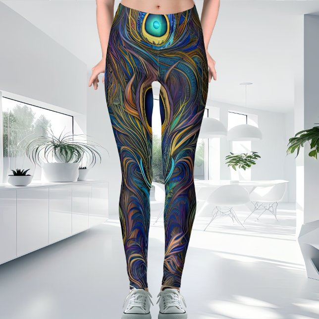 Färgbringande, modern, Stil-unika husdjursuppfödni Leggings (Skapare uppladdad)