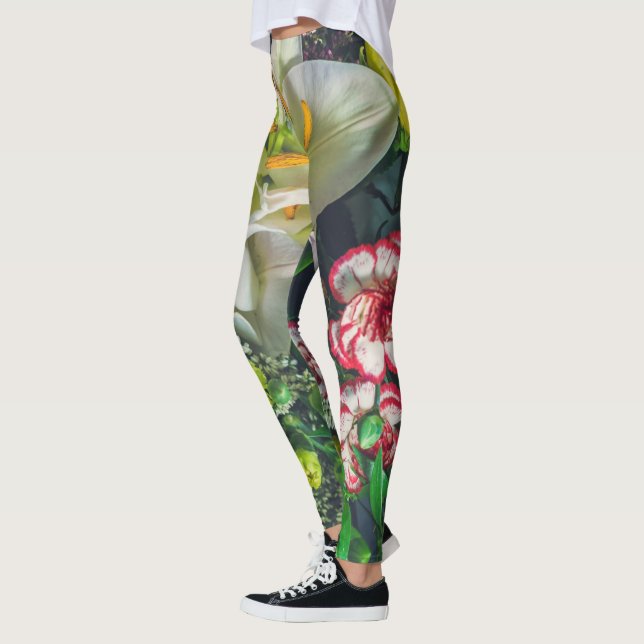 Färgbukett med lily leggings (Vänster)