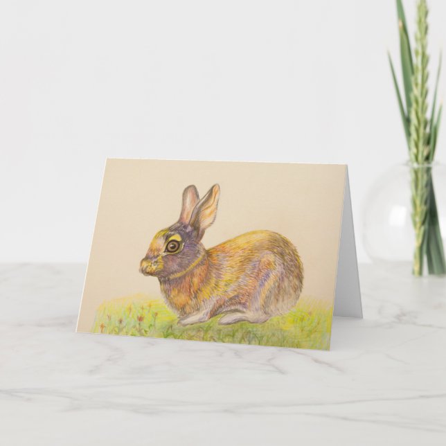 Färgbunny Helgkort (Framsida)