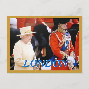 Färgbur Diamond Jubileum vykort