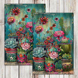 FÄRGCACTUS OCH SUCCULENTS-AVKOPPLING