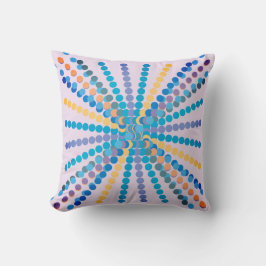 Färgcirkelrutor Kudde