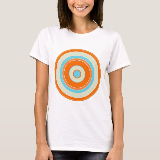 Färgcirklar 03 tee shirt (Framsida)