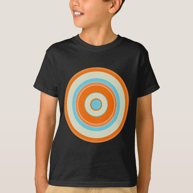 Färgcirklar 03 tee shirt (Framsida)