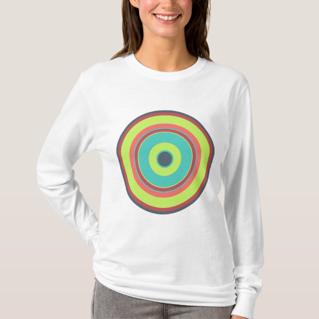 Färgcirklar 04 tee (Framsida)