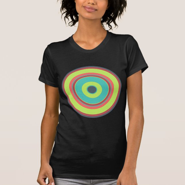 Färgcirklar 04 tee shirt (Framsida)