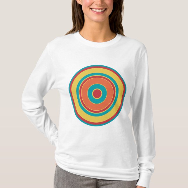 Färgcirklar 05 tee (Framsida)