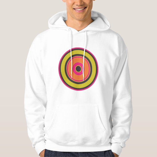 Färgcirklar 06 hoodie (Framsida)
