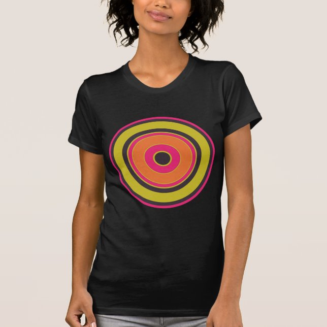 Färgcirklar 06 t-shirt (Framsida)